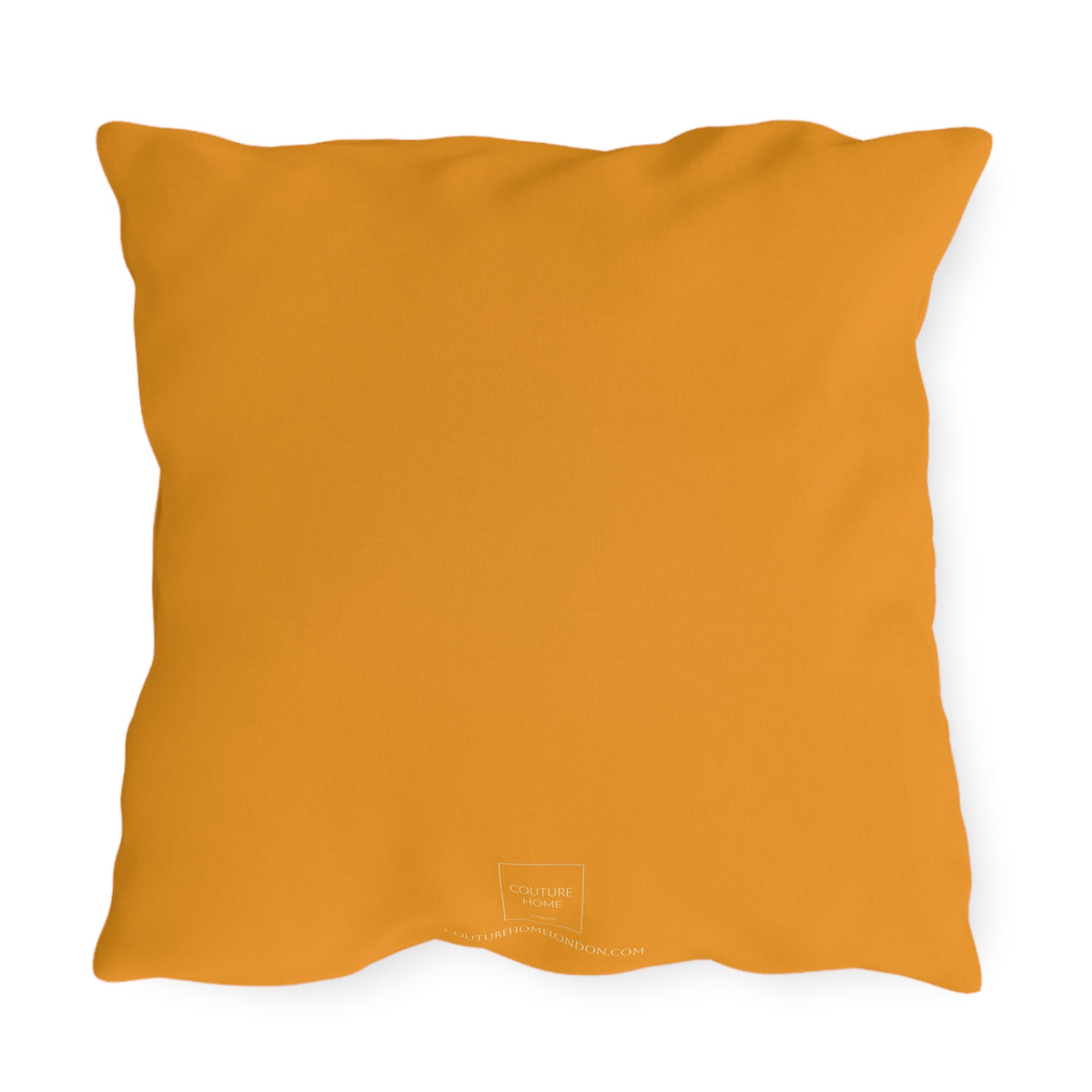 Orange Blossom Bee Outdoor Cushion