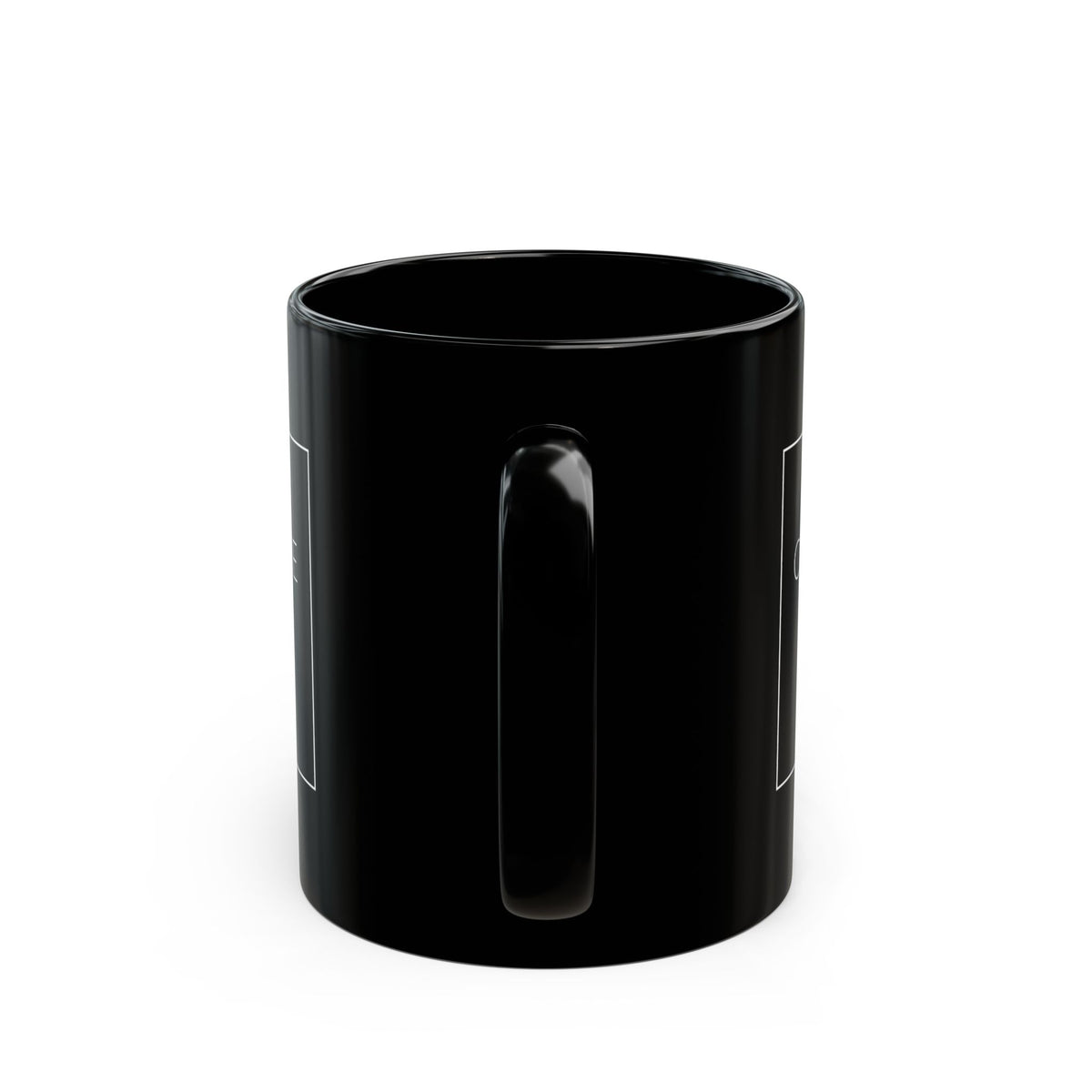 Couture Home London Black Logo Coffee Mug