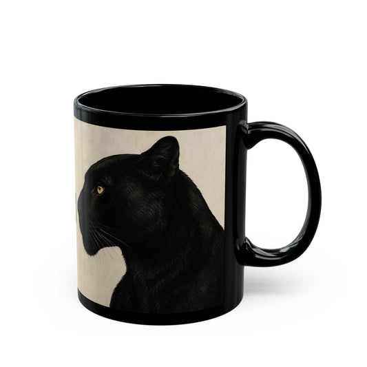 Panther Black Mug