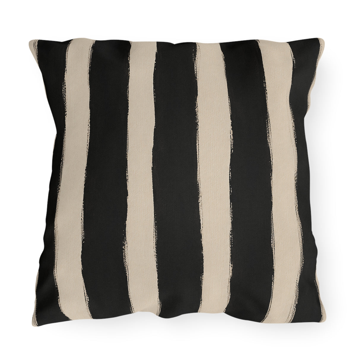 Black Stripe Cushion