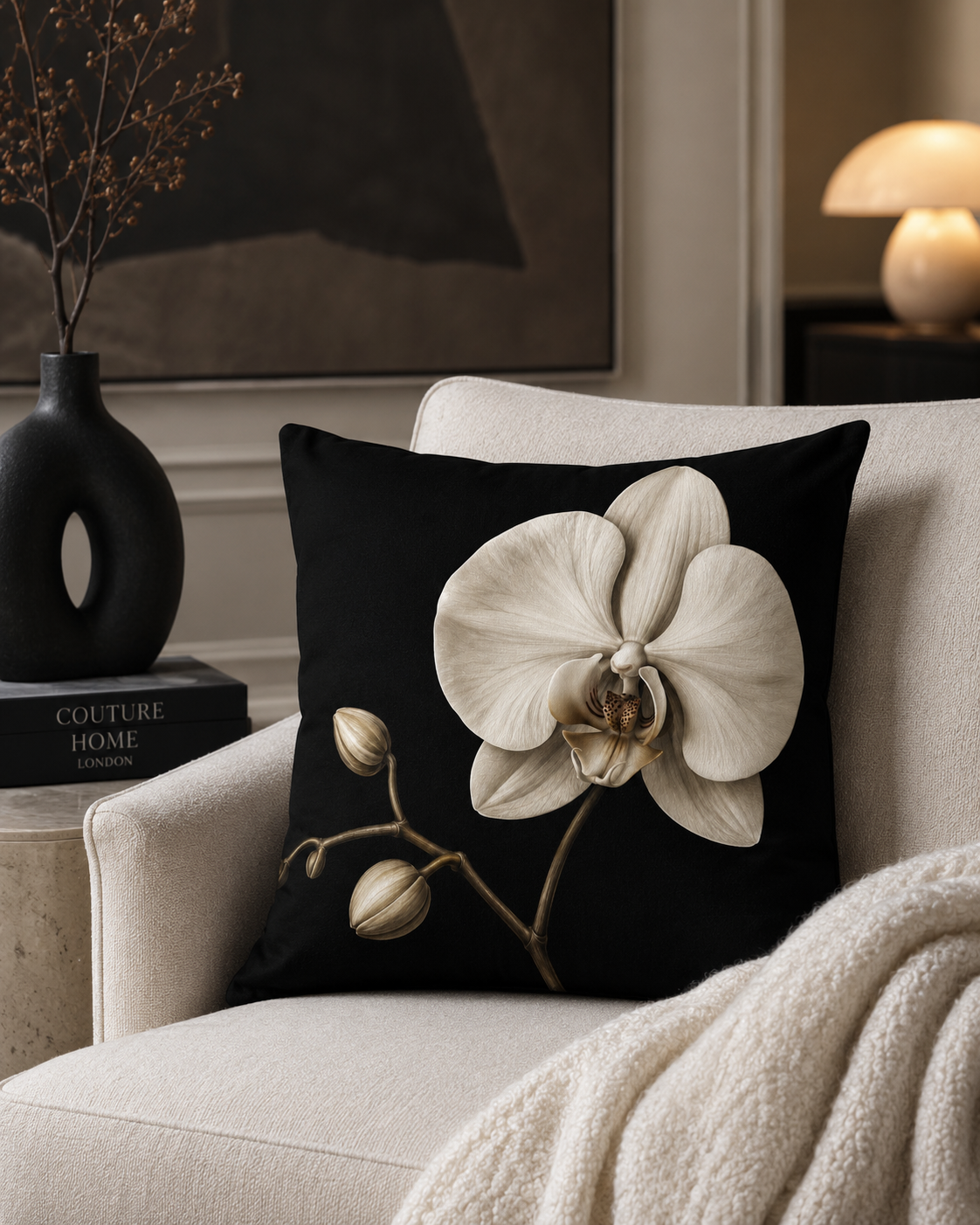 Orchid Cushion