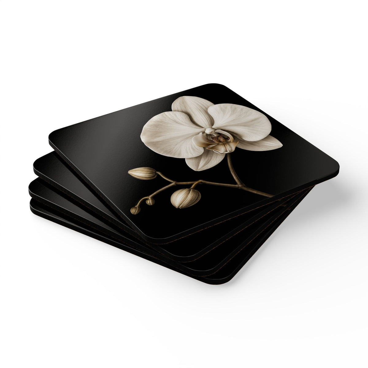 Orchid Coaster Set