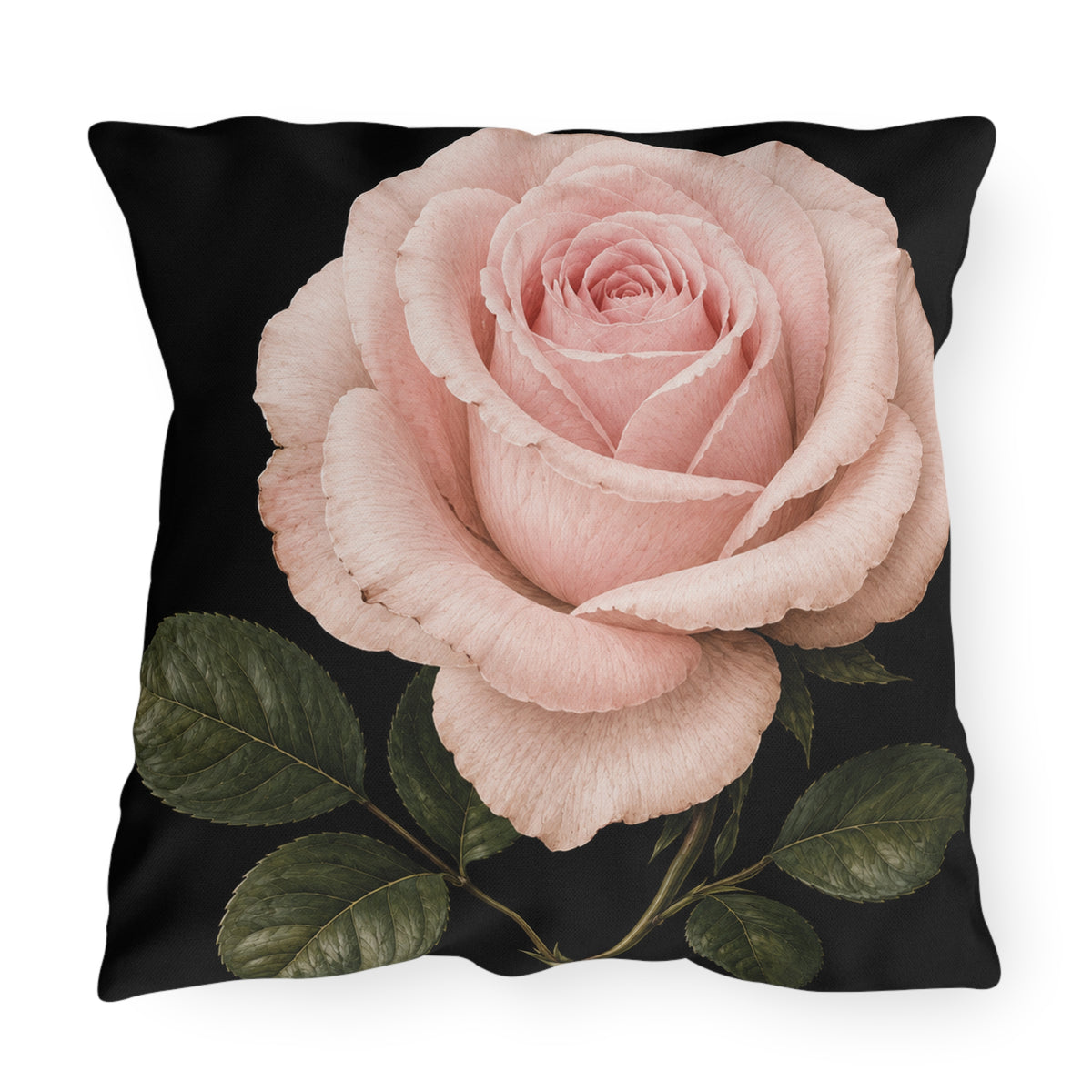 Pink Rose Indoor & Outdoor Cushion