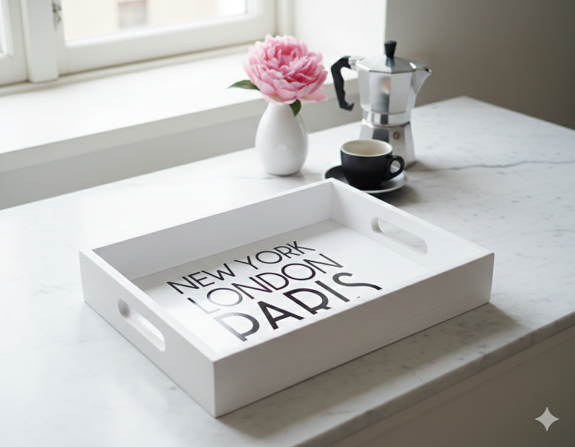 Custom Place Name Serving Tray