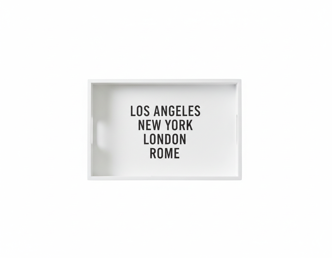 Custom Place Name Serving Tray