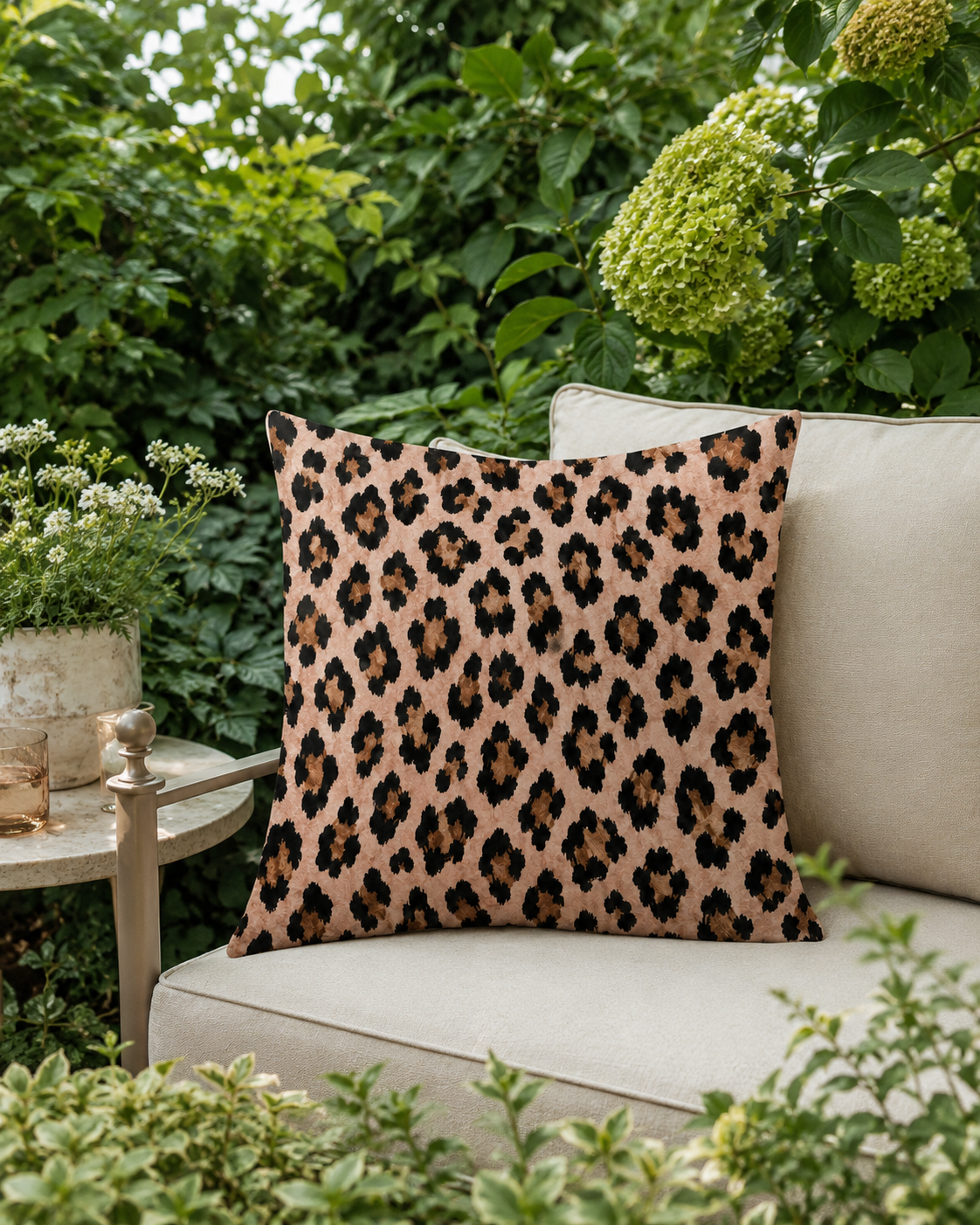 Cheetah Pink Cushion