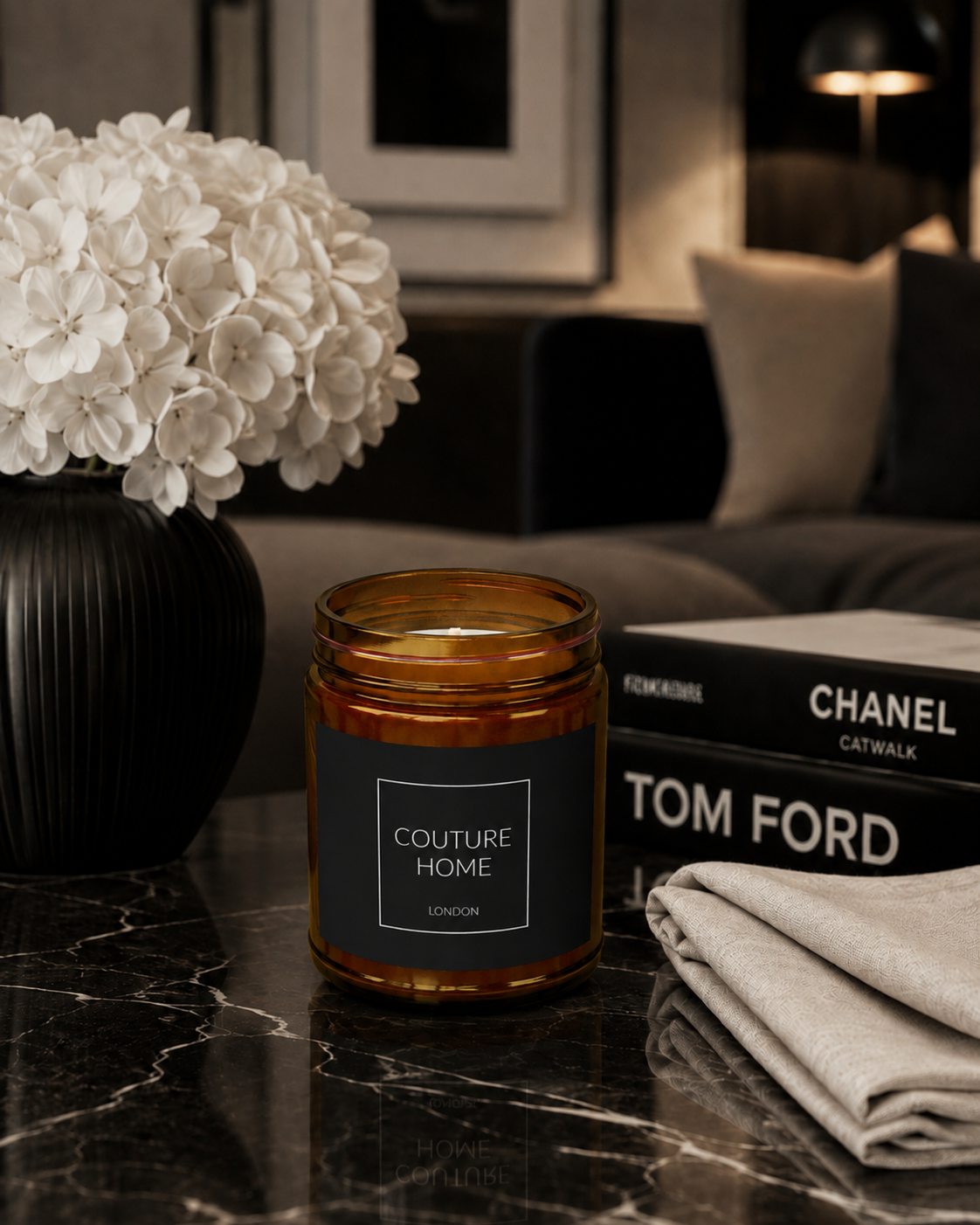 Couture Home London 'Comfort Spice' Hand-Poured Soy Candle