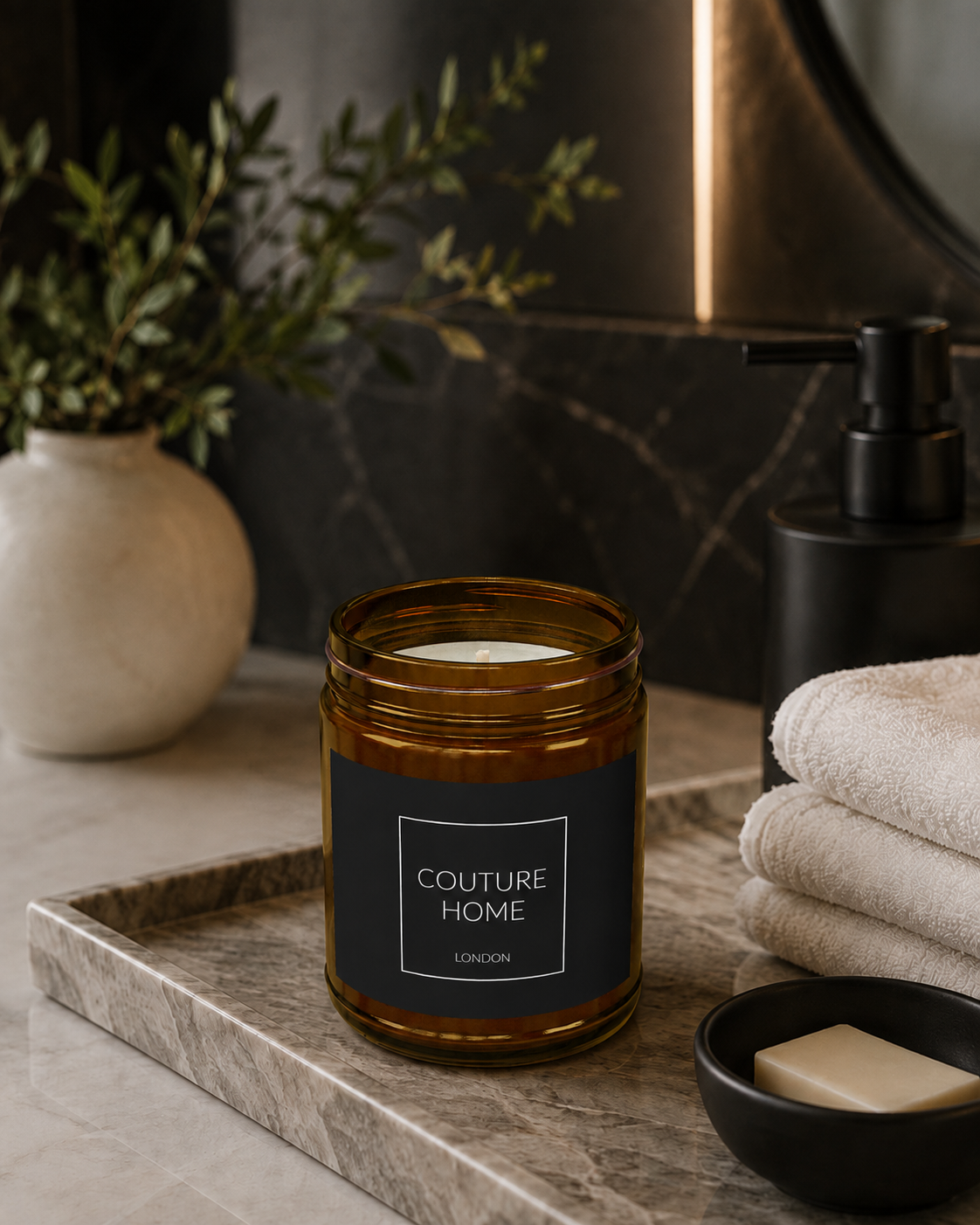 Couture Home London 'Comfort Spice' Hand-Poured Soy Candle