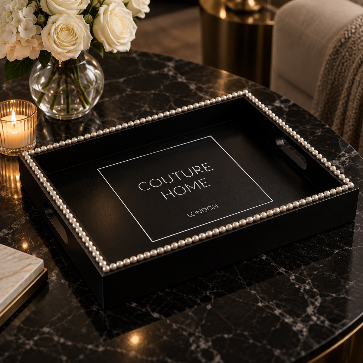 Couture Home London Signature Tray