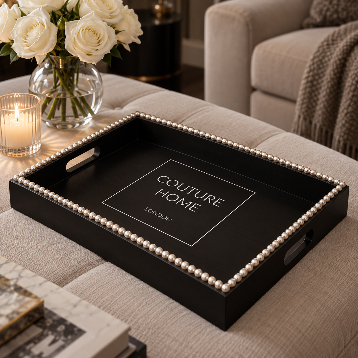 Couture Home London Signature Tray