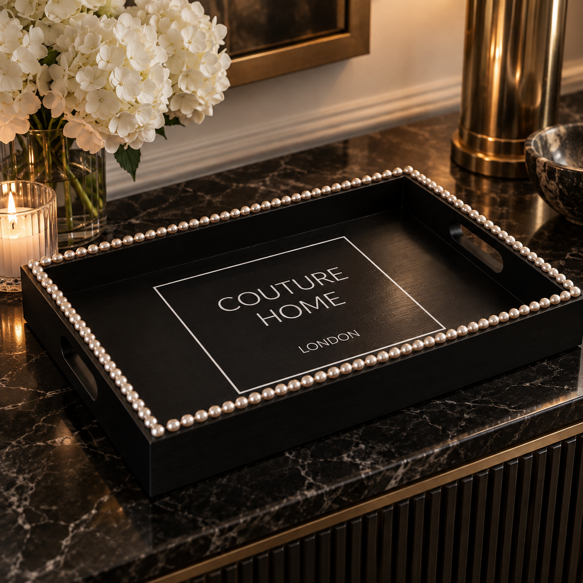 Couture Home London Signature Tray