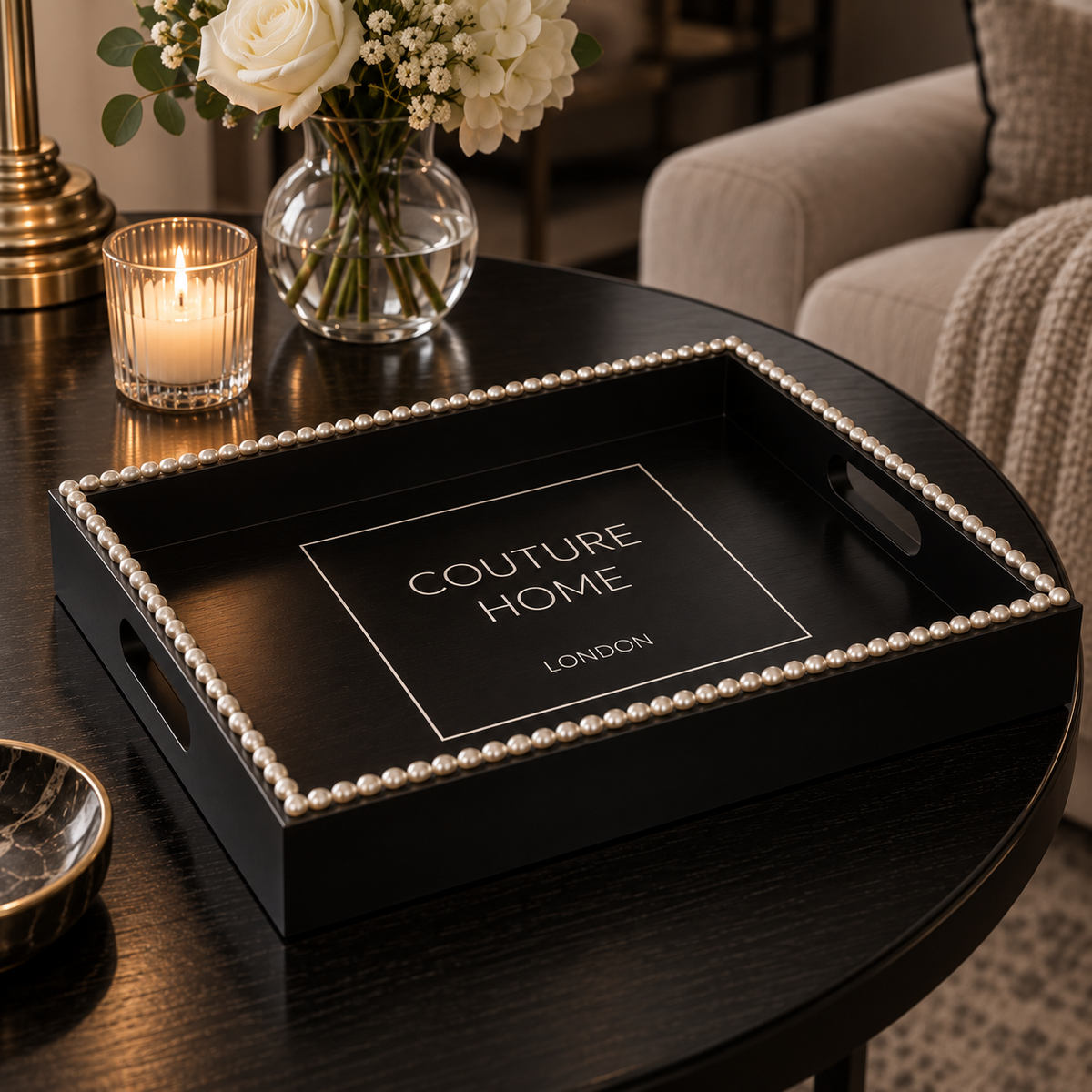 Couture Home London Signature Tray