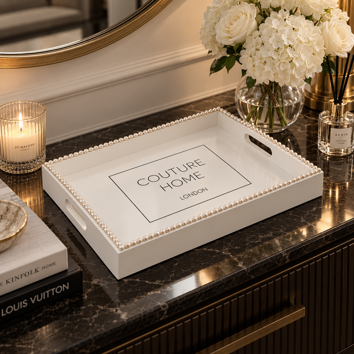 Couture Home London Signature Tray