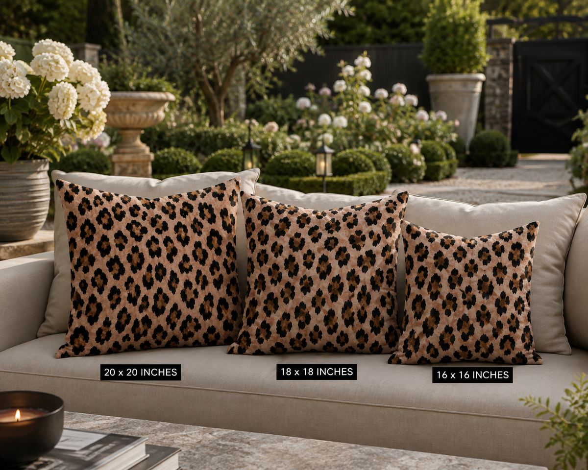 Cheetah Pink Cushion